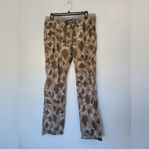 James  Perse Camo Womens Pull-on Pants Size 2 US M